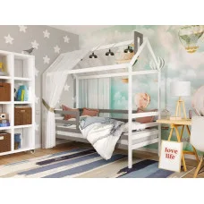 Children's bed Tom, white