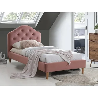 Bed CHLOE VELVET single