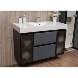 Cabinets with a sink