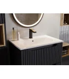 Cabinet with sink NOVA 2S, black, 50 cm order