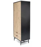 MURANO S-1 WARDROBE, ARTISAN OAK / BLACK order