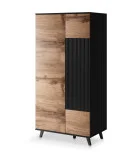 RANDOM S-1 WARDROBE, WOTAN OAK / BLACK order