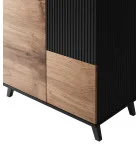 RANDOM S-1 WARDROBE, WOTAN OAK / BLACK order