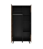 RANDOM S-1 WARDROBE, WOTAN OAK / BLACK order