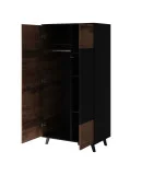 RANDOM S-1 WARDROBE, WOTAN OAK / BLACK order