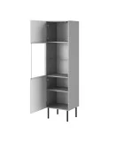 ASENSIO W-1 DISPLAY CABINET, LIGHT GREY / BLACK order