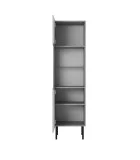 ASENSIO W-1 DISPLAY CABINET, LIGHT GREY / BLACK order