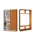 Sliding wardrobe 2 doors Chipboard/Sandblast pattern 9 color Alder Classic-1100x200x45 order