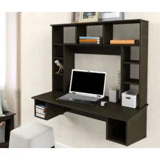 Wall-mounted computer desk Comfy-Home AirTable IV, wenge