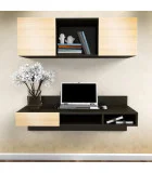 Wall-mounted computer desk Comfy-Home AirTable-X1 Kit, wenge order