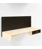 Навесной компьютерный стол Comfy-Home AirTable-R1 Mini, венге / дуб молочный заказать