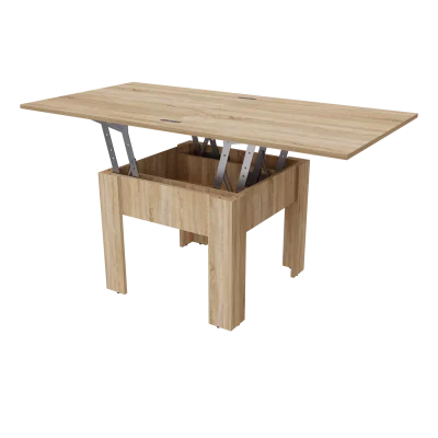 Transformer Table COMFORT-LITE, Sonoma oak