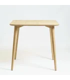 Table Dan 80 x 80 natural oak order