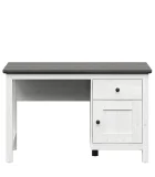 Desk HESEN BIU1D1S, white / graphite order