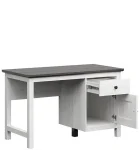 Desk HESEN BIU1D1S, white / graphite order