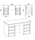 Письменный стол Декан-3 заказать