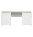 Executive desk Kaspian, white order