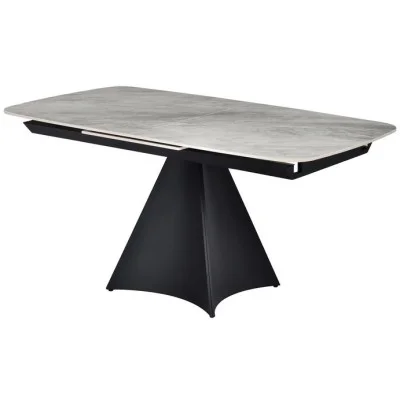 Ceramic table Hugo TML-879 Rebecca gray black