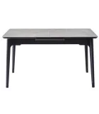 Ceramic table TM-89 calacatta marble black order