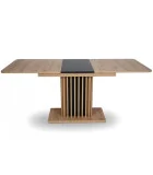 Dining table Casandra Oak Artisan / Black order