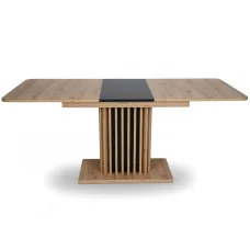 Dining table Casandra Oak Artisan / Black