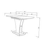 Sheridan folding dining table order