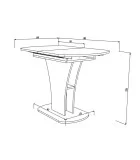 Sheridan folding dining table order