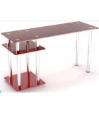 Tempered glass computer desk P-5 order