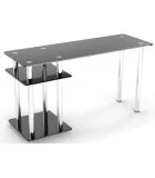 Tempered glass computer desk P-5 order