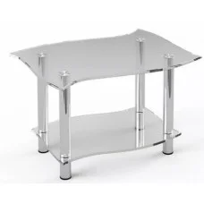 Glass coffee table JTI-001 with tempered glass