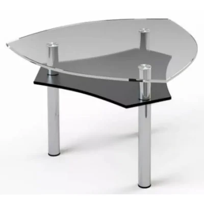 Glass coffee table JTI-002 with tempered glass