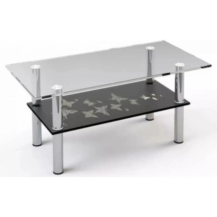 Glass coffee table JTS-012 with tempered glass order