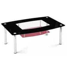 Glass coffee table JTS-013 with tempered glass